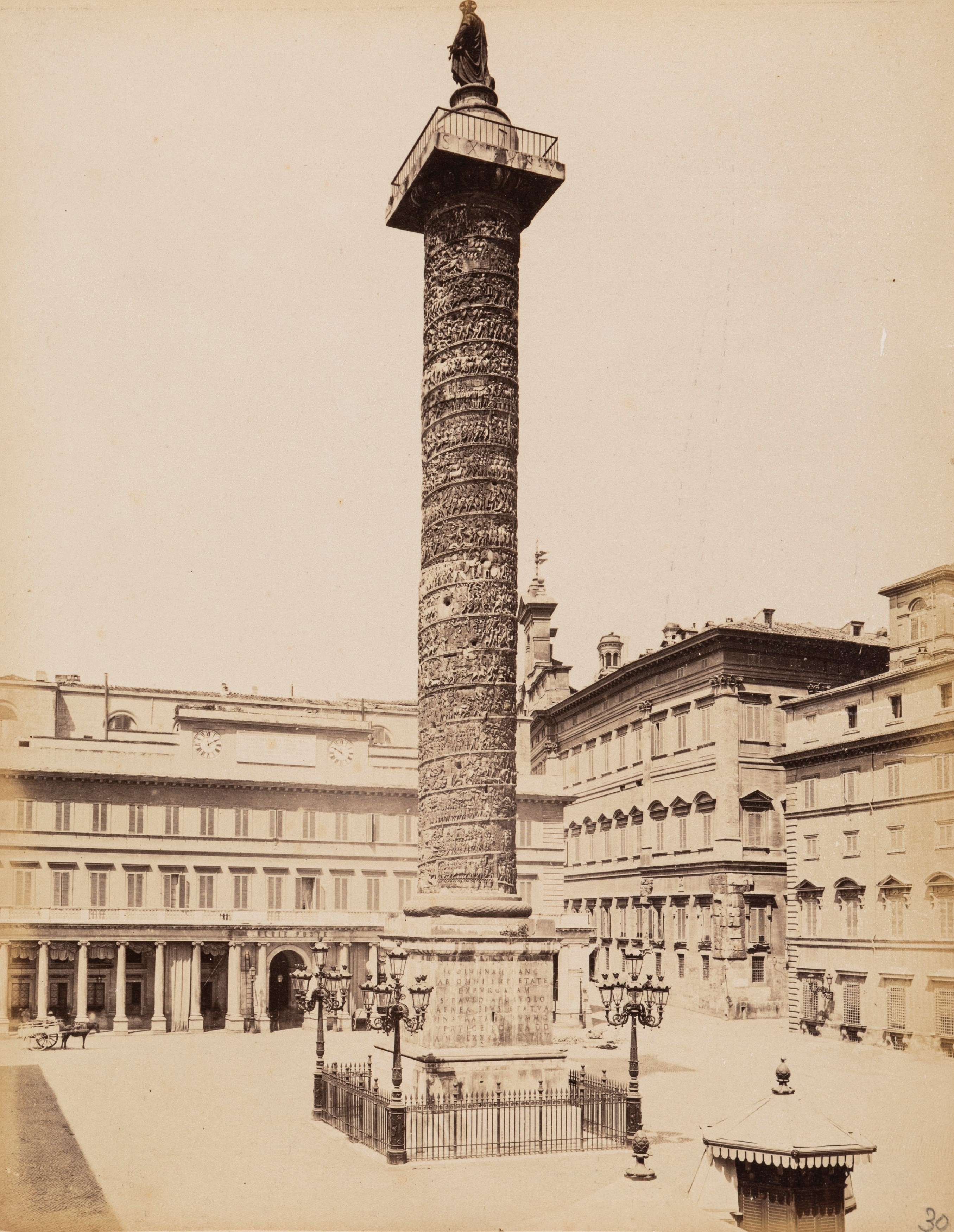 Anonimo - Senza Titolo (colonna Antonina, Roma ; Buoi)