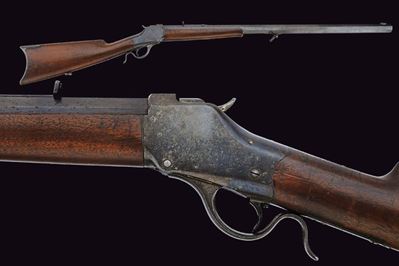 Winchester Single Shot High Wall Carbine, Model 1885 - Usa