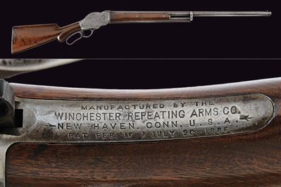 Raro Winchester Model 1887 Lever Action Shotgun - Usa