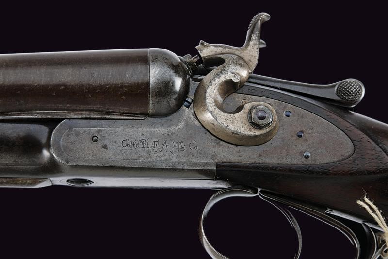 Interessante Colt 1878 Double Barrel Hammer Shotgun - Usa