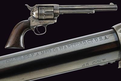 Colt Single Action Army Revolver "cavalry" - Usa