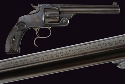 S&w New Model No. 3 Single Action Revolver - Usa