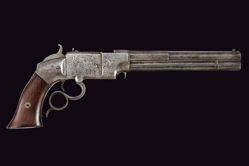 Rara e Interessante S&w Lever Action Repeating Pistol "no. 2 - Large Frame" - Usa
