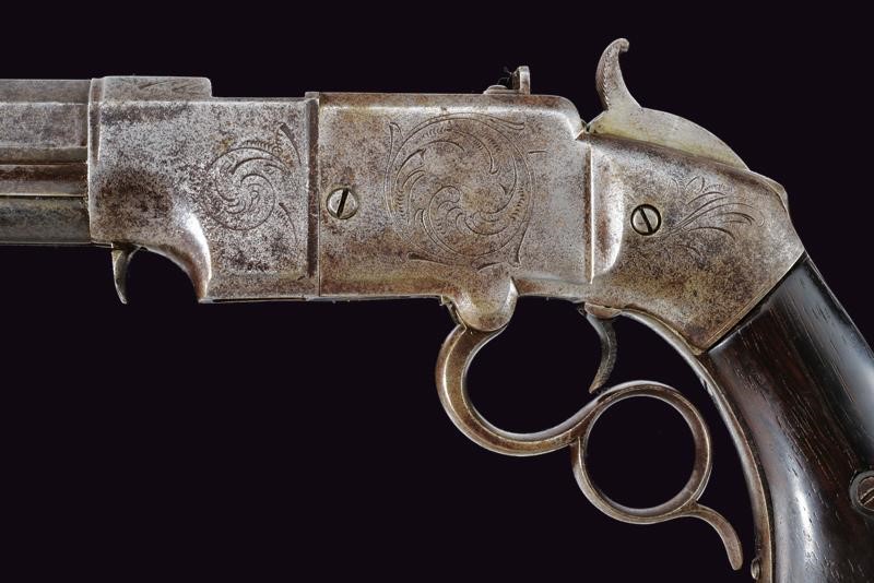 Rara e Interessante S&w Lever Action Repeating Pistol "no. 2 - Large Frame" - Usa