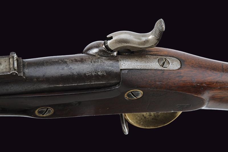 Interessante Fucile Remington "zouave" Model 1863 a Luminello - Usa