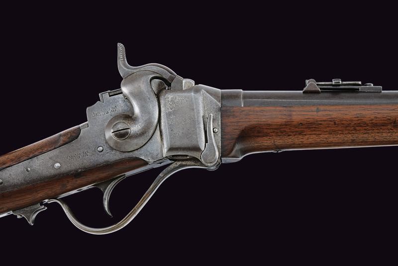 Carabina Sharps New Model 1865 Convertita a Cartuccia Metallica - Usa