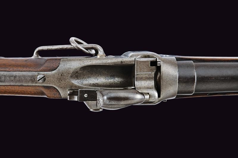 Carabina Sharps New Model 1865 Convertita a Cartuccia Metallica - Usa