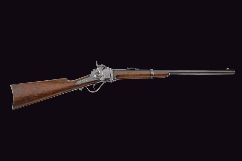 Carabina Sharps New Model 1865 Convertita a Cartuccia Metallica - Usa