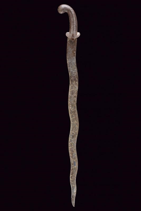 Sciabola con Lama Ondulata - India