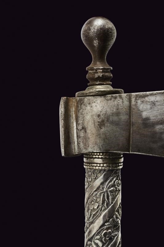Ascia con Fornimenti in Argento - Indopersia