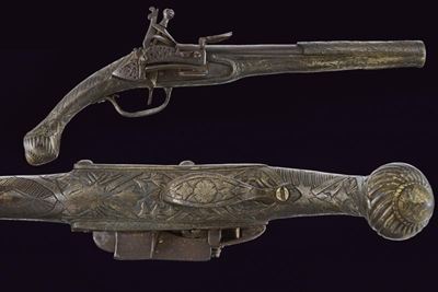 Pistola a Pietra Focaia alla Micheletta - Grecia
