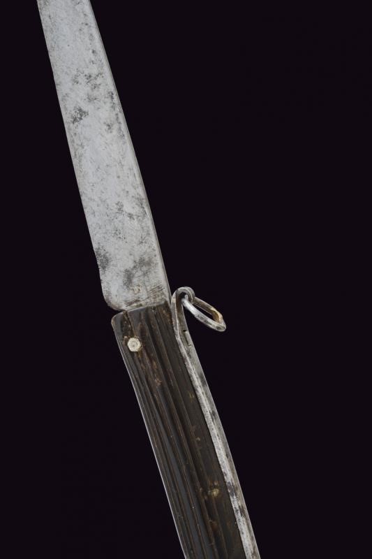 Coltello Pieghevole a Molla Fissa - Roma