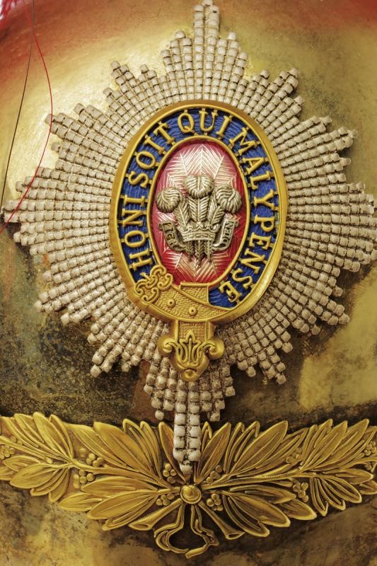 Bellissima Miniatura di un Elmo Militare Inglese - Inghilterra