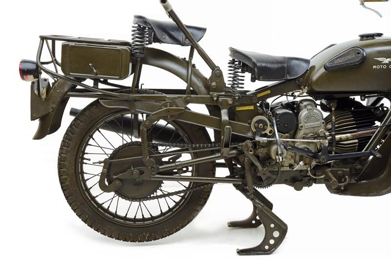 Rara Moto Guzzi Superalce 500 CC. Militare - Italia