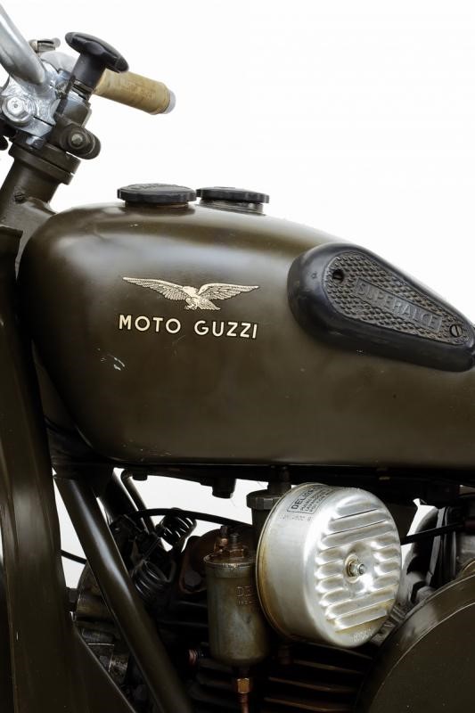 Rara Moto Guzzi Superalce 500 CC. Militare - Italia