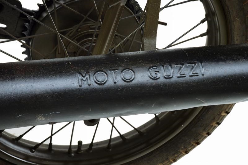 Rara Moto Guzzi Superalce 500 CC. Militare - Italia