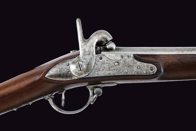 Fucile a Luminello Mod. 1822t di Pihet della Guardia Nazionale Valtellinese - Valtellina