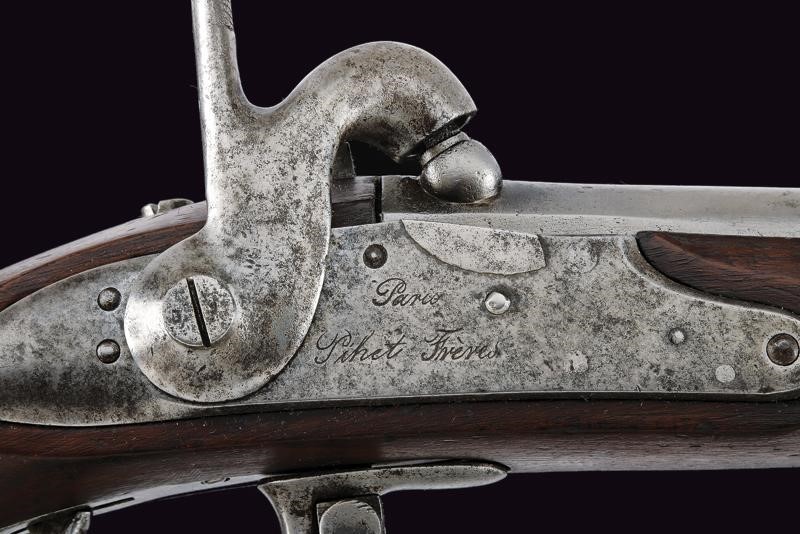 Fucile a Luminello Mod. 1822t di Pihet della Guardia Nazionale Valtellinese - Valtellina