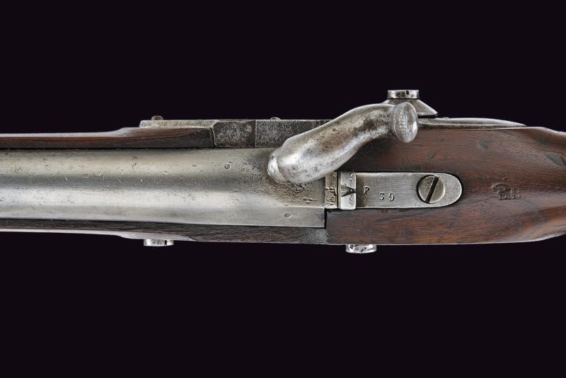 Fucile a Luminello Mod. 1822t di Pihet della Guardia Nazionale Valtellinese - Valtellina