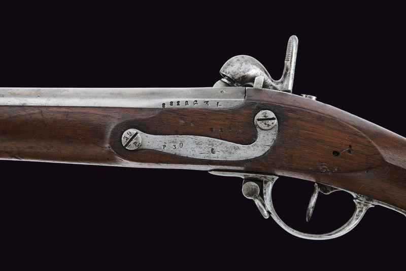 Fucile a Luminello Mod. 1822t di Pihet della Guardia Nazionale Valtellinese - Valtellina