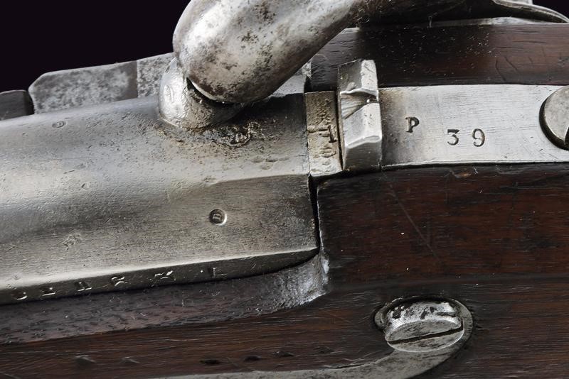 Fucile a Luminello Mod. 1822t di Pihet della Guardia Nazionale Valtellinese - Valtellina