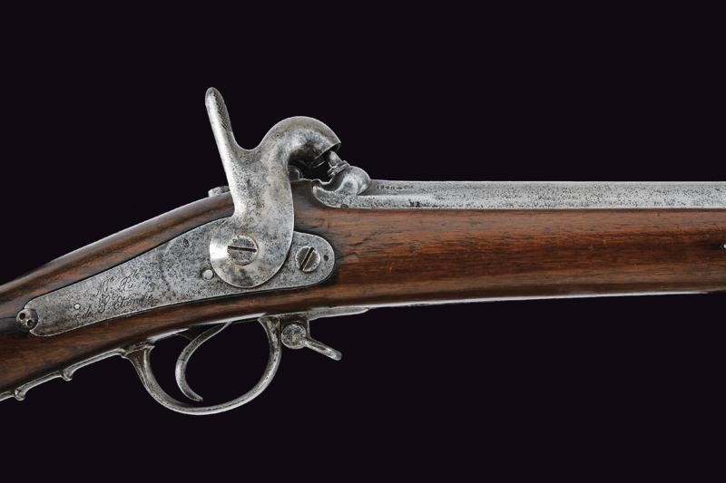 Fucile a Luminello da Fanteria Mod. 1842 con Baionetta a Ghiera - St. Etienne