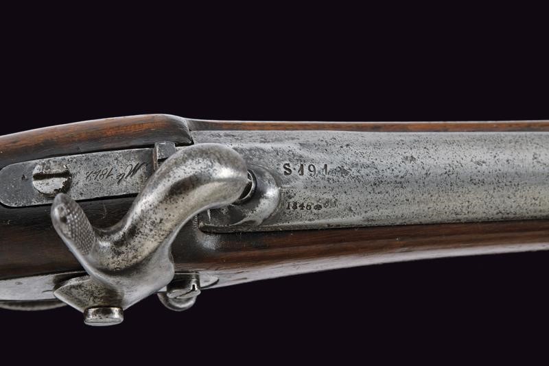 Fucile a Luminello da Fanteria Mod. 1842 con Baionetta a Ghiera - St. Etienne
