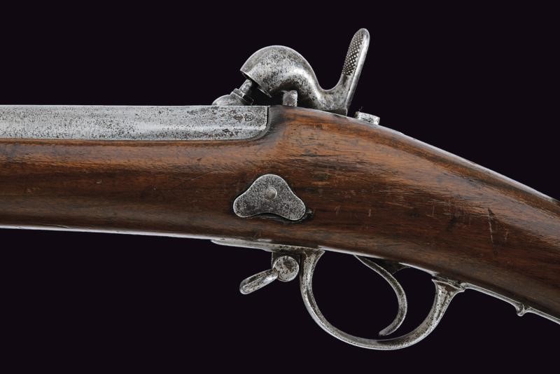 Fucile a Luminello da Fanteria Mod. 1842 con Baionetta a Ghiera - St. Etienne