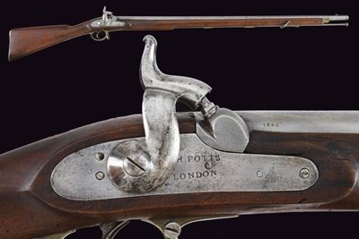 Interessante Fucile a Luminello Potts del Fondo Garibaldi - Londra