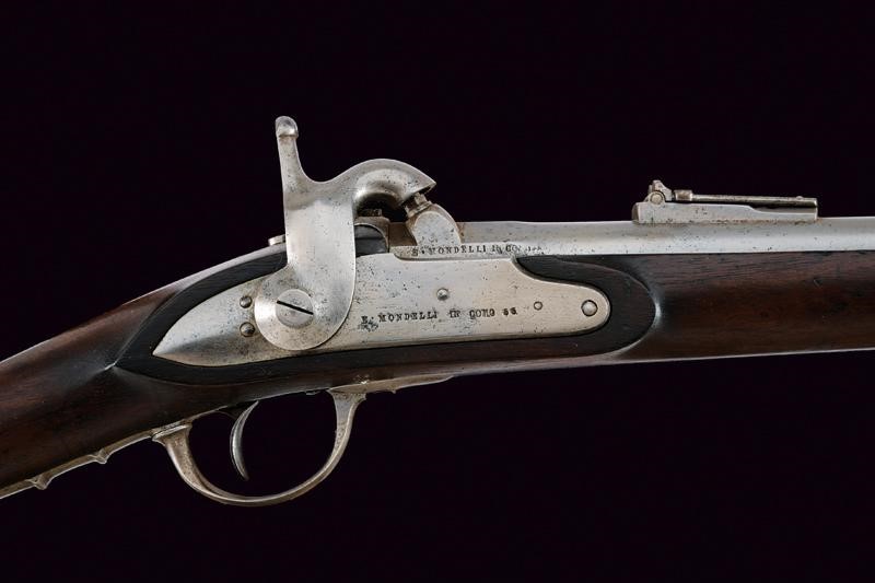 Rarissima Carabina da Bersaglieri Mod. 1856 con Baionetta - Como