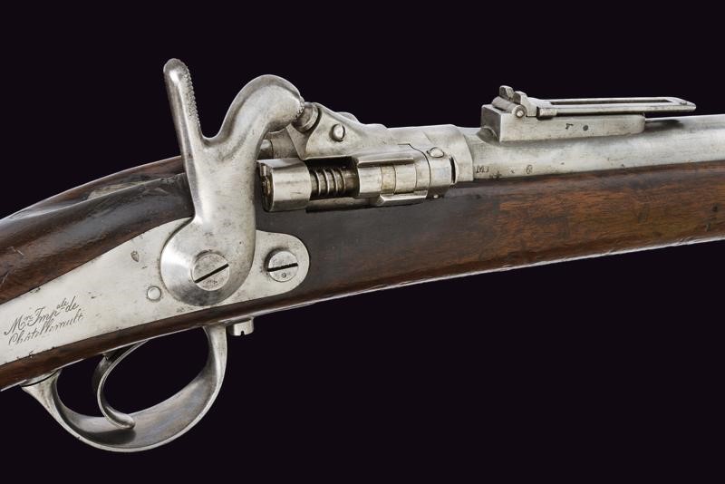 Fucile a Tabacchiera Mod. 1867 con Baionetta - Chatellerault