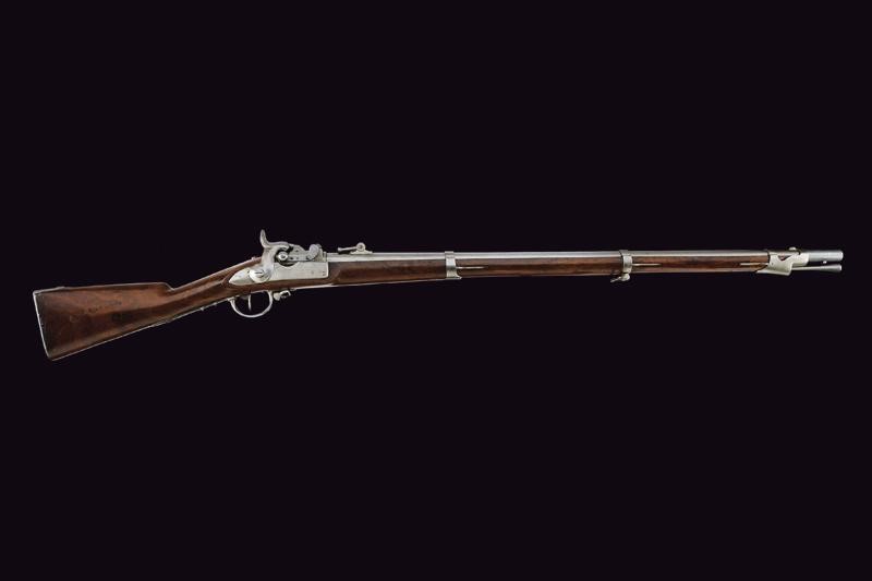 Fucile da Fanteria Francotte Mod. 1842 con Sistema Milbank Amsler Mod. 1867 - Svizzera