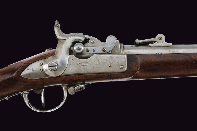 Fucile da Fanteria Francotte Mod. 1842 con Sistema Milbank Amsler Mod. 1867 - Svizzera