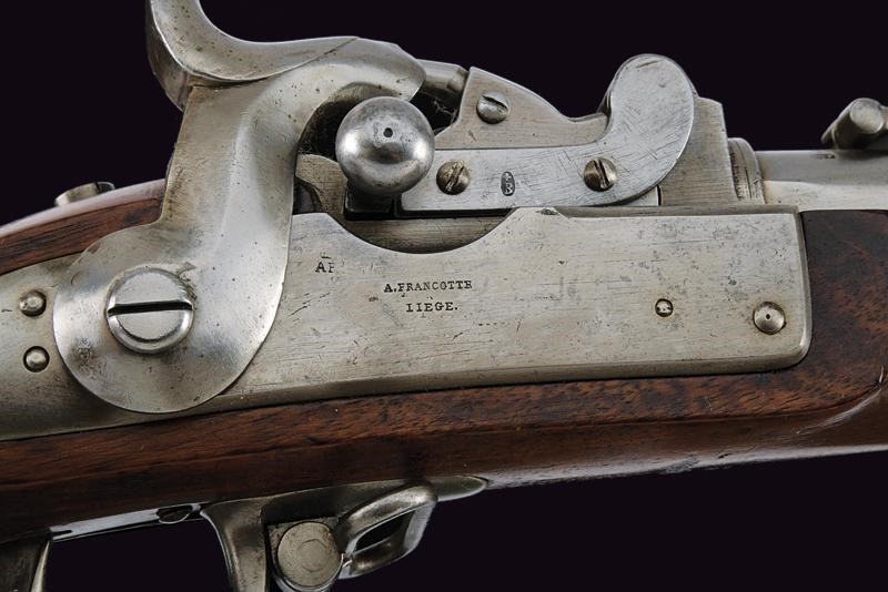Fucile da Fanteria Francotte Mod. 1842 con Sistema Milbank Amsler Mod. 1867 - Svizzera