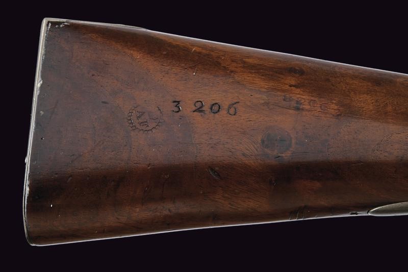 Fucile da Fanteria Francotte Mod. 1842 con Sistema Milbank Amsler Mod. 1867 - Svizzera