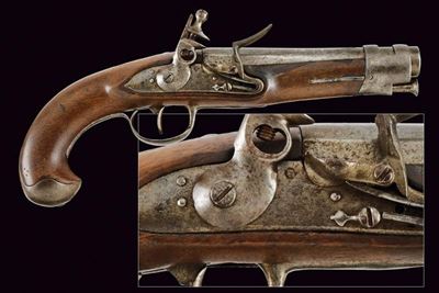 Pistola a Pietra Focaia - Francia