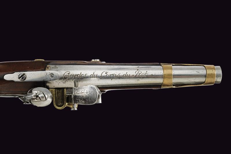 Pistola a Pietra Focaia della Guardia del Corpo Mod. 1814 - Francia