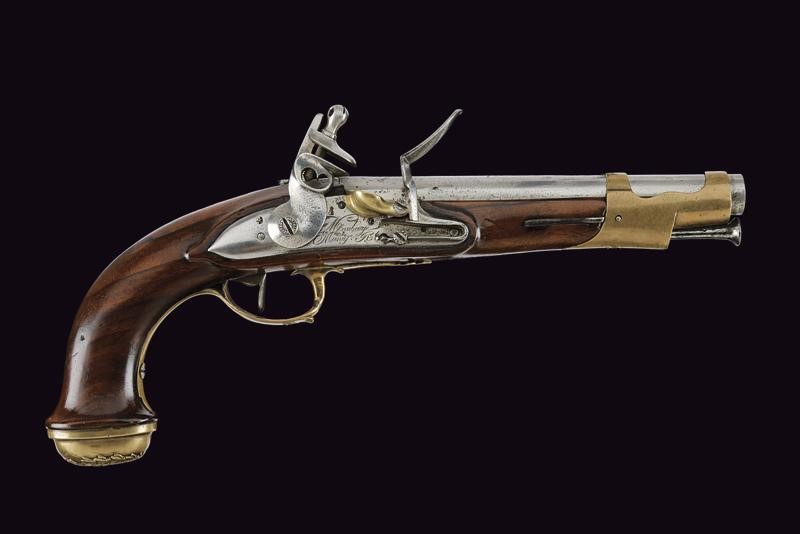 Pistola a Pietra Focaia della Guardia del Corpo Mod. 1814 - Francia