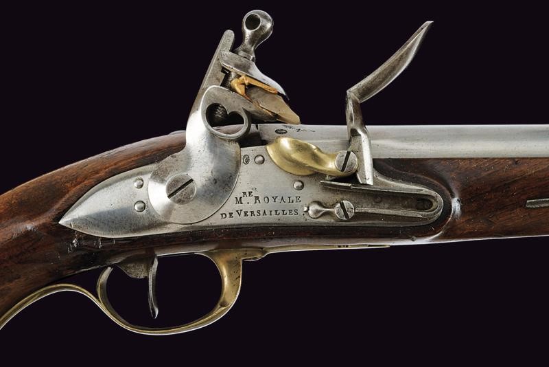 Pistola a Pietra Focaia della Guardia del Corpo Mod. 1815 - Versailles