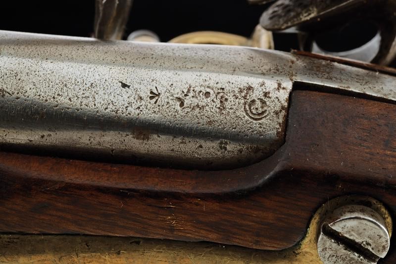 Rara Pistola Tipo Mod. 1822 a Pietra Focaia con Punzone Ottomano - Impero Ottomano