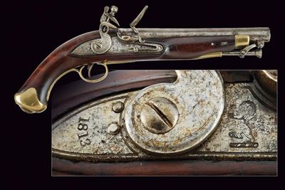 Pistola a Pietra Focaia della Compagnie delle Indie - India Britannica