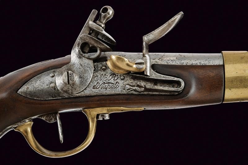 Pistola a Pietra Focaia da Cavalleria An XIII - Regno delle Due Sicilie