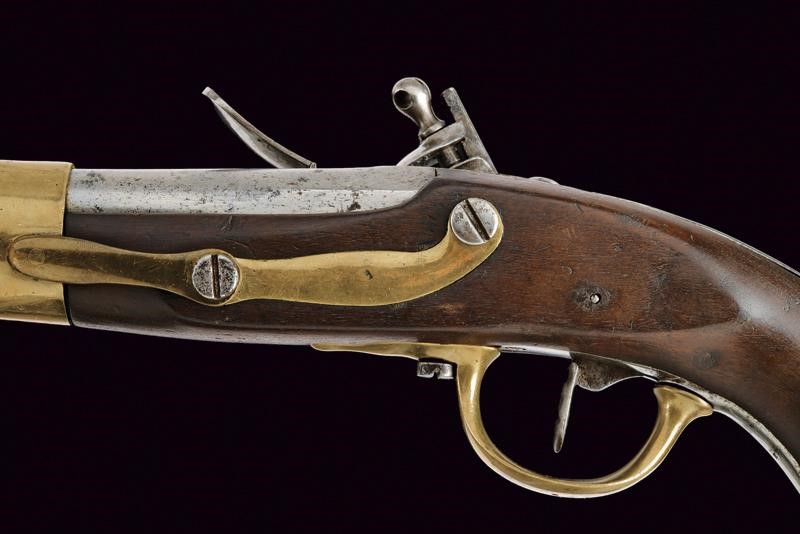 Pistola a Pietra Focaia da Cavalleria An XIII - Regno delle Due Sicilie