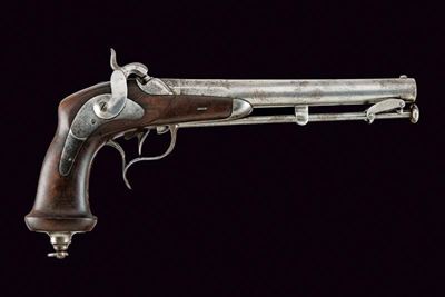Rara Pistola a Luminello da Cavalleria di Delvigne - Francia