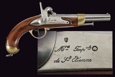 Pistola a Luminello Mod. 1822t - St. Etienne