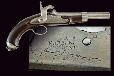 Pistola a Luminello da Cavalleria Mod. 1844 - Torino