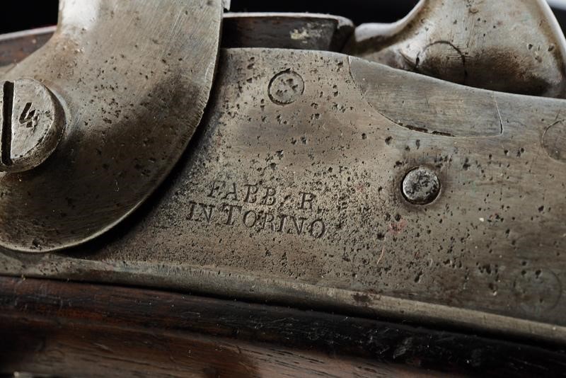 Pistola a Luminello da Marina Mod. 1844 - Torino