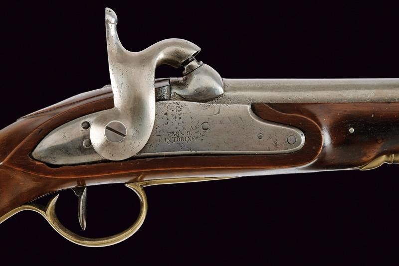 Pistola a Luminello da Marina Mod. 1844 - Torino