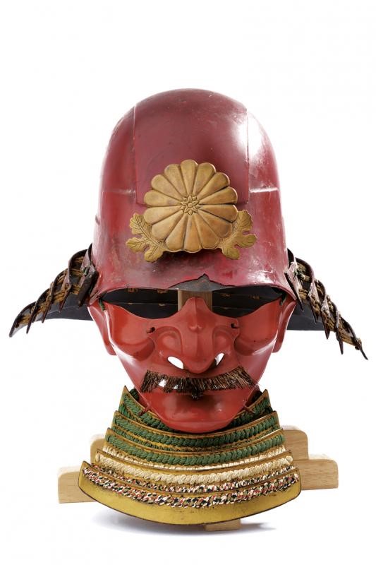 Zunari Kabuto e Menpo - Giappone