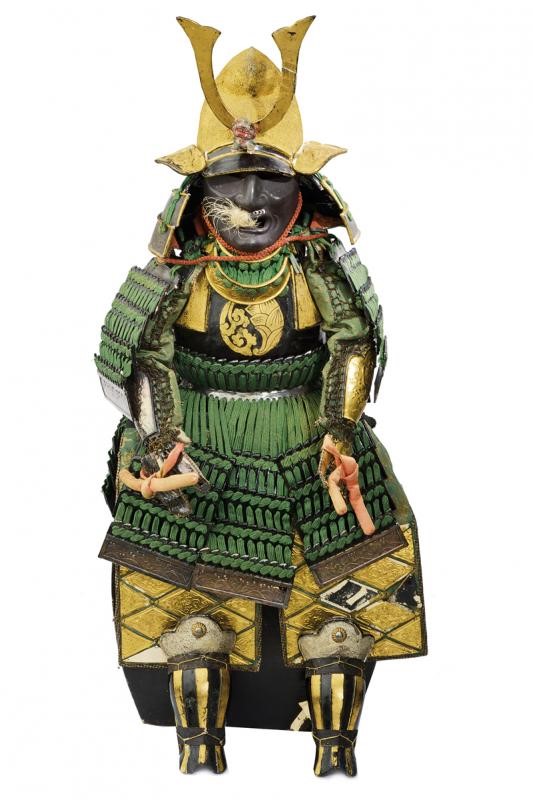 A Model Of A Japanese Armour - Japan | Rare And Fine Antique Arms ...